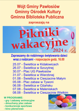 Pikniki wakacyjne