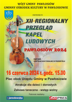 XII Regionalny Przegląd Kapel Ludowych