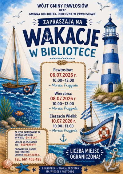 Wakacje w bibliotece