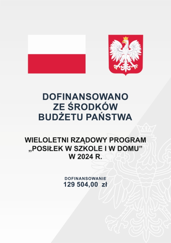 Wieloletni rządowy program „Posiłek w szkole i w domu” w 2024 r.