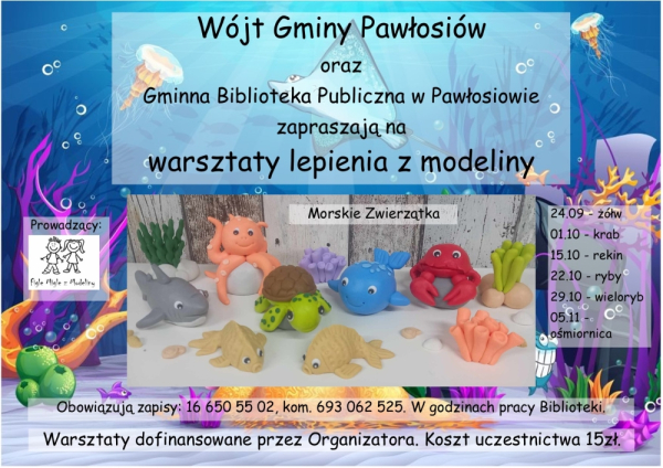 Warsztaty lepienia z modeliny