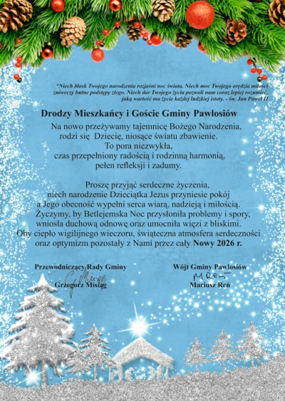 Życzenia świąteczne