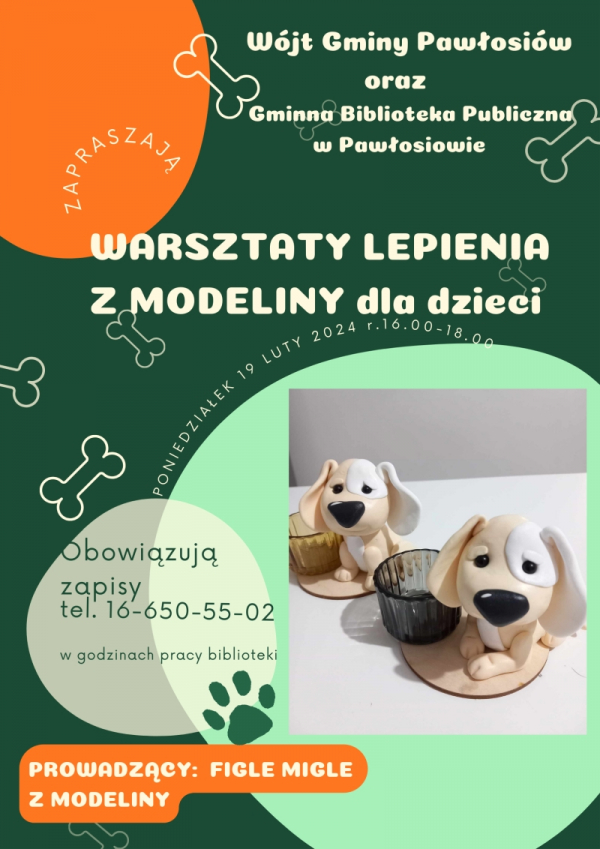 Warsztaty lepienia z modeliny