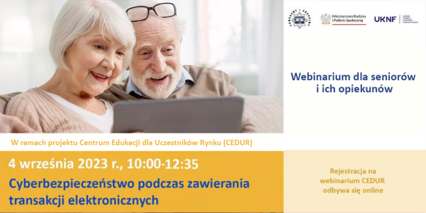 Zaproszenie na webinarium CEDUR