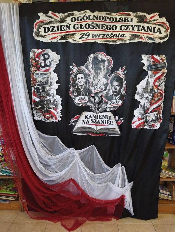 Ogólnopolski Dzień Głośnego Czytania w Filii Gminnej Biblioteki Publicznej w Wierzbnej