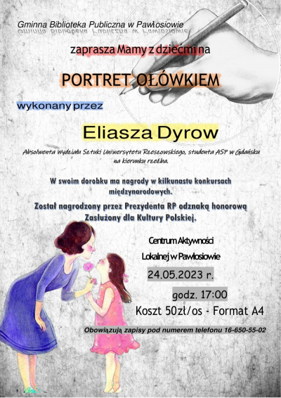 Portret ołówkiem