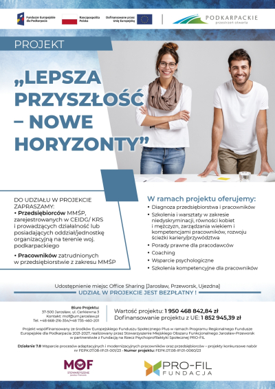 Lepsza przyszłość – nowe horyzonty