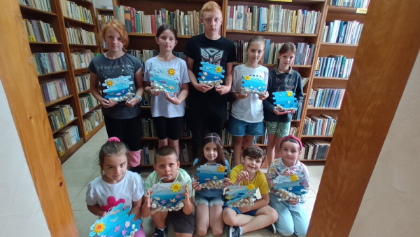 Wakacje w Bibliotece - Morskie Skarby – Wierzbna, 04.07.2025 r.