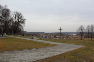 WYKONANIE ALEJEK Z KOSTKI BRUKOWEJ NA TERENIE CMENTARZA KOMUNALNEGO W CIESZACINIE WIELKIM