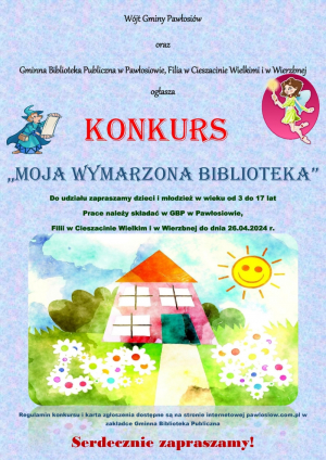 Konkurs Moja Wymarzona Biblioteka