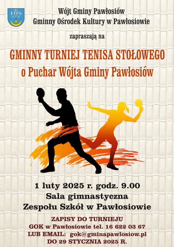 Turniej tenisa stołowego