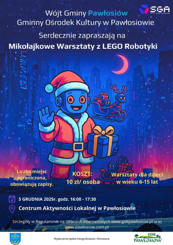Mikołajkowe Warsztaty z Robotyki