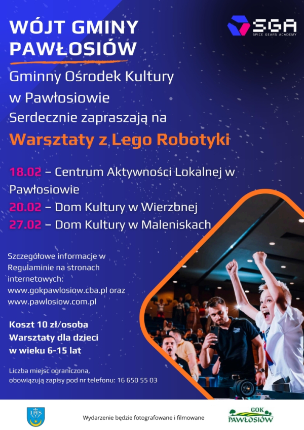 Ferie zimowe 2026 z Gminnym Ośrodkiem Kultury